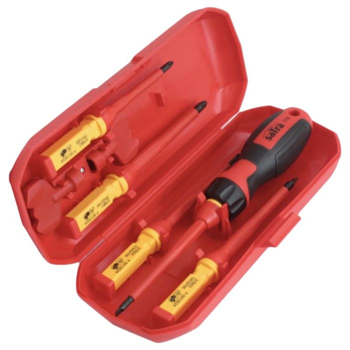 SET DI CACCIAVITI ISOLATI VDE, 7 PEZZI