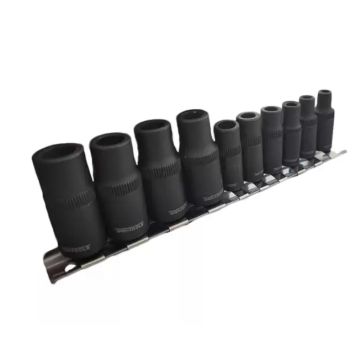 Set 10 Bussole Calamitate Porta Maschi Quadro 3/8 e 1/4