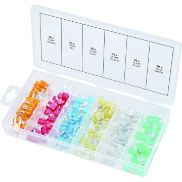 Assortimento MINI Fusibili 120 pz