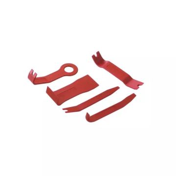 Set di 5 leve in plastica per smontaggio pannelli, rivestimenti e modanature auto