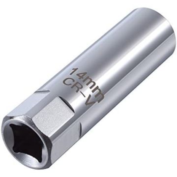 Chiave candele mm.14 poligonale quadro 3/8 Ultra Slim