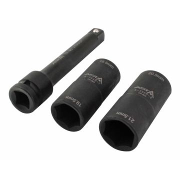 Set Bussole Dadi Ruote Ford + Prolunga 1/2 Rinforzata