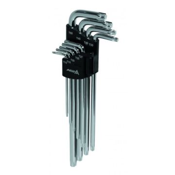 Serie Brugole Torx Lunghe T10-T50 ASTA