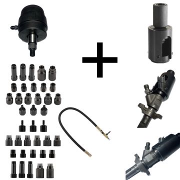 Cassetta Estrattore Iniettori Pneumatico + Estrattore Iniettori Bosch Common Rail