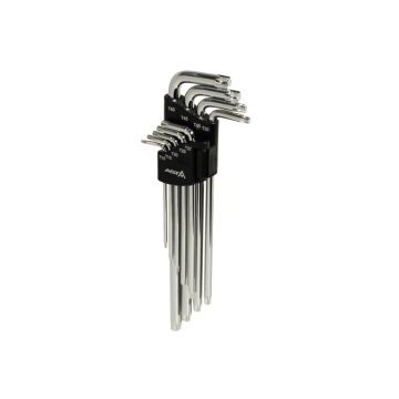 Serie chiavi torx ad L in acciaio S2 T10 - T50