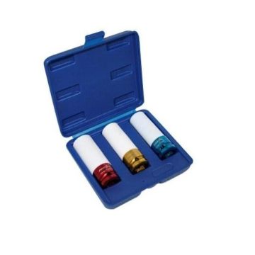 Bussole cerchi in lega con plastica 1/2" 17 - 19 - 21 mm