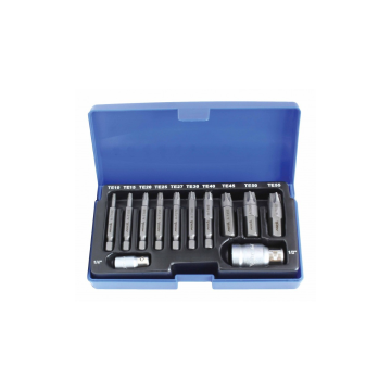 SET ESTRATTORE DA 12 PZ TORX 