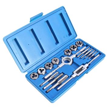 Kit filiere e maschi per filettature 16 pz