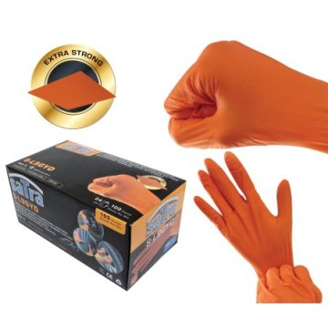 CONFEZIONE GUANTI NITRILE  DA 100pz 