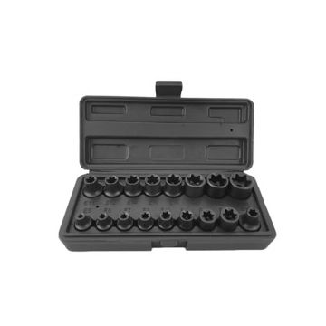Cassetta Bussole Torx Femmina Rinforzate 3/8 e 1/2 Force S2
