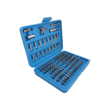 Cassetta 100 pezzi inserti 1/4"